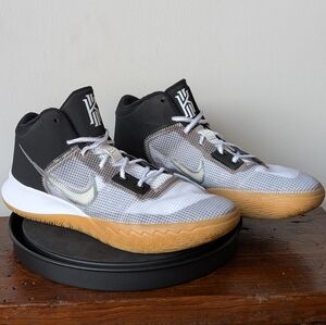 NIKE Kyrie Flytrap 4 Black Cool Grey Size 12 CT1972-006 Basketball Swoosh Ballin